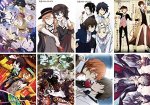 Набор постеров &quot;Bungou Stray Dogs/Проза бродячих псов&quot;, 8 шт
