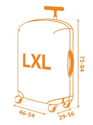 Routemark Чехол для чемодана Distant Planets Light L/XL (SP240)