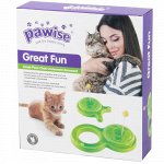 Pawise Игрушка д/кош интерактивная Трек с мячом 2в1 (1/12)