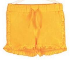 Шорты Цвет: Оранжевый, Тип ткани: Трикотаж, Материал: 95% хлопок, 5% эластан