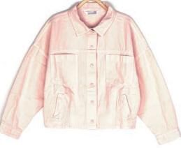 Ветровка Цвет: Розовый, Тип ткани: Текстиль, Материал: 100% хлопок