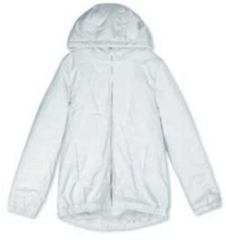 Куртка Цвет: Белый, Тип ткани: Текстиль, Материал: 100% полиэстер