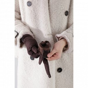 Перчатки, размер 8.5, без утеплителя, цвет коричневый