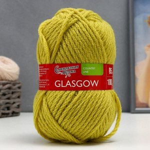 Пряжа Glasgow (Глазго) 50% шерсть англ кроссбред, 50% акрил 95м/100гр (345 липа)