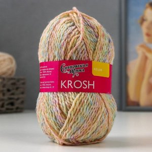 Пряжа Krosh (Крош) акрил 100% 110м/50гр вереск-мульти (5263)