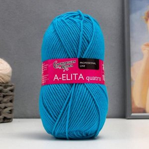 Пряжа A-elita quatro (Аэлита кватро) 50% шерсть, 50% акрил 190м/100гр (290 бир.гол.)