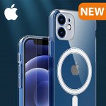 Чехол-накладка Clear Case Magnetic для iPhone 12 Pro Max