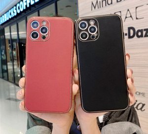 ❤️ ТОП Чехол-накладка Leatcher Case для iPhone 13 Pro Max