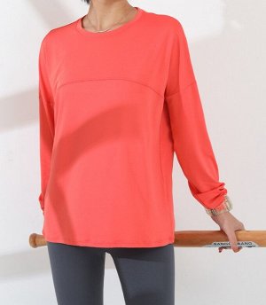 Женская спортивная кофта, надпись"training", цвет оранжевый