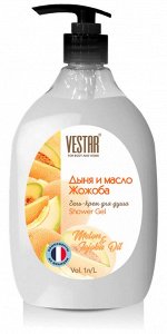 VESTAR® Гель для душа &quot;Дыня и масло Жожоба&quot;, 1000мл, флакон