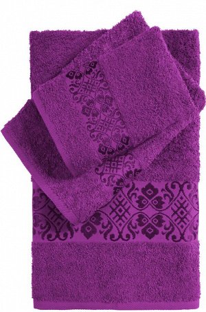Комплект махровых полотенец 3 шт Вышневолоцкий текстиль