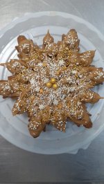Торт Медовая снежинка