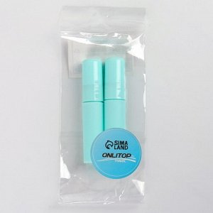 ONLITOP Набор флаконов для парфюма, с распылителем, 2 предмета, цвет МИКС