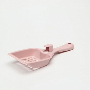 Совок "Феликс" для кошачьего туалета, 22,5 x 9,5 x 4 см, розовый