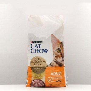 Сухой корм CAT CHOW N1 для кошек, домашняя птица, 15 кг