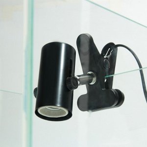 Светильник для террариума, со встроенным ручным регулятором яркости и переключателем света