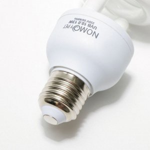 Лампа для террариума UVB 10.0 NomoyPet, 13 Вт, цоколь Е27