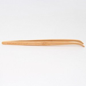 Пинцет для террариума NomoyPet из бамбука, изогнутый, 28 см