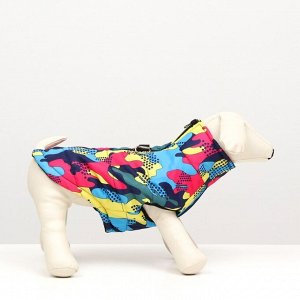 Куртка для собак "Карнавал", размер XL (ДС 38, ОГ 54, ОШ 36 см)