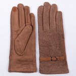 Перчатки женские шерсть+искусственная замша