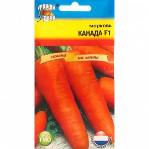 Семена Морковь "Урожай удачи" на ленте "Канада", F1, 6,7 м