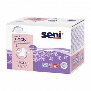 Прокладки урологические Seni Lady Micro16 шт.