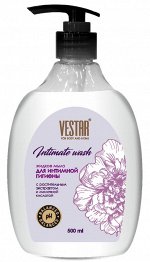 VESTAR® Жидкое мыло для интимной гигиены, 500мл, флакон с дозатором