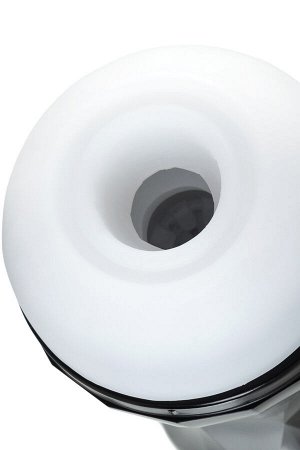 Нереалистичный мастурбатор TENGA Air-Tech Squeeze Strong, TPE, белый, 17 см