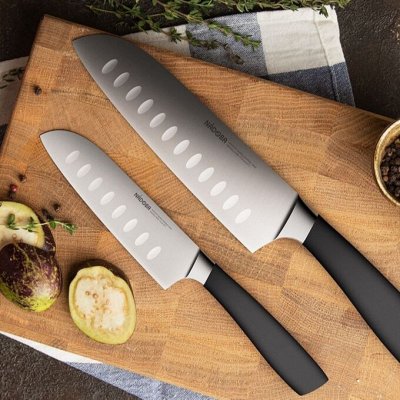 Большое поступление ножей и наборов от Nadoba — Кухонные ножи серия UNA