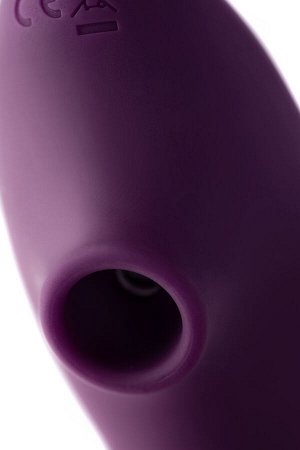 Массажер с двойной стимуляцией L'EROINA by TOYFA Mave, силикон, фиолетовый, 14 см