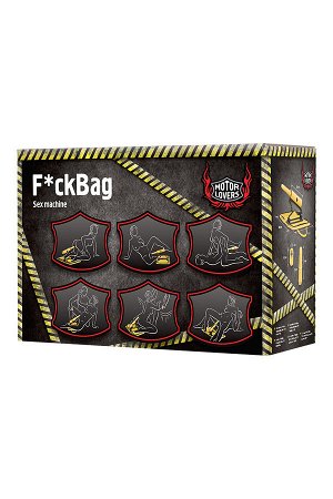 Секс-машина F*ckBag, MotorLovers, ABS, желтый, 36 см