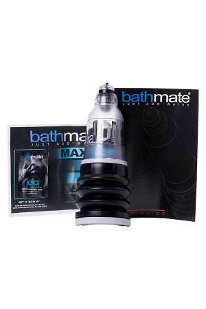 Гидропомпа Bathmate HYDROMAX3, ABS пластик, прозрачная, 22 см