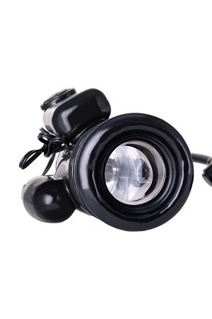 Помпа для пениса A-Toys by TOYFA Coal с вибрацией, PVC, чёрный, 22,8 см