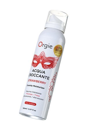Шипучая увлажняющая пена Orgie Acqua Croccante для чувственного массажа, 150 мл