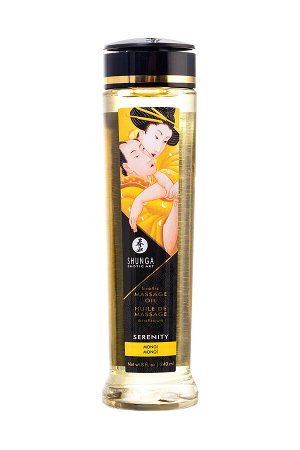 Масло массажное для тела Shunga «Моной» (Serenity. Monoi), 240 мл.