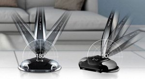 Беспроводной полотер - пылесос SWING-10000 (розовый)