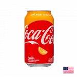 Coca-Cola Orange Vanilla USA 355ml - Американская Кола ванилла апельсин