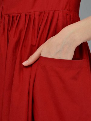 Платье красный