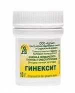 Гранулы гомеопатические &quot;Гинексит&quot;