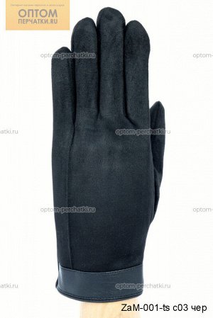 Перчатки мужские замшевые для сенсорных экранов