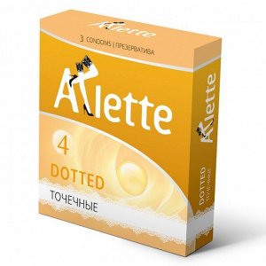 Презервативы точечные "Arlette" Dotted 1 уп (3 шт)