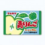 Жевательная резинка MARUKAWA со вкусом Зеленого яблока, 5,5 гр