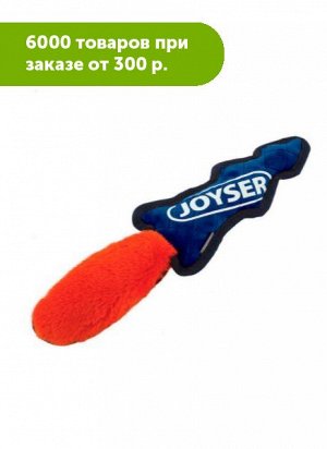 Шкура лисы из плюша с пищалкой S/M синяя с оранжевым 38 см JOYSER