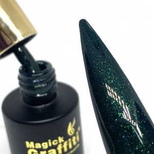 Гель лак Magick Graffiti 10 ml #102 Золотая сталь