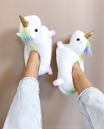 Тапочки единорог