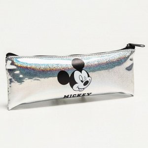 Рюкзак молодёжный СР-05-111 38х30х11 "Mickey" + пенал/косметичка голография