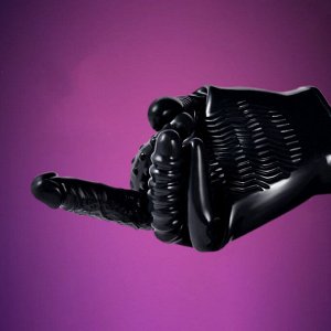 Перчатка для фистинга с вибрацией