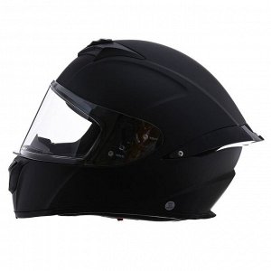 Шлем интеграл, черный, матовый, размер M, FF867