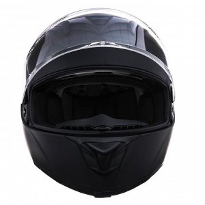 СИМА-ЛЕНД Шлем интеграл, черный, матовый, размер L, FF867