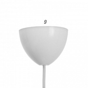 Светильник BayerLux 2537/1WT, 40ВТ Е27, цвет белый